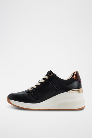 Sneakers con zeppa Iconistep - Nero
