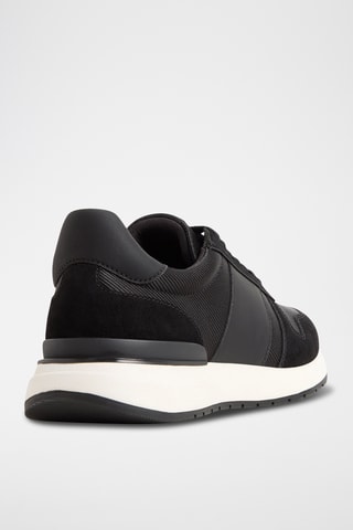 Sneakers in pelle scamosciata Robben - Nero