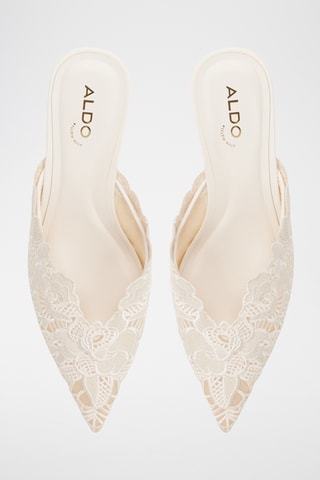 Ciabatte con tacco Galina - Beige