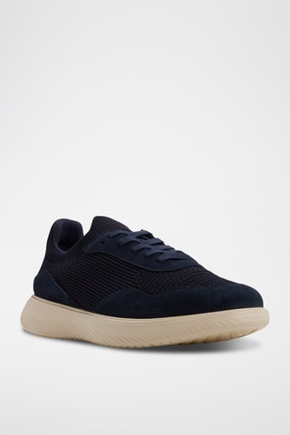 Sneakers in pelle scamosciata Doyle - Navy