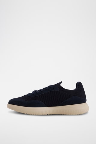 Sneakers in pelle scamosciata Doyle - Navy