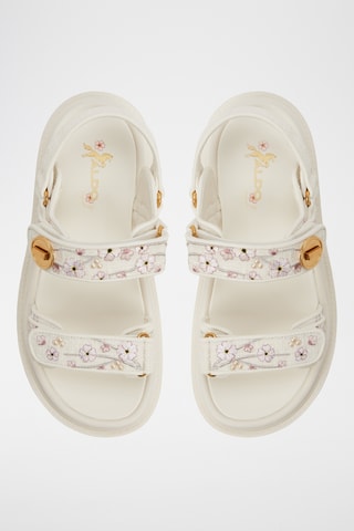 Sandali platform Linette - Bianco