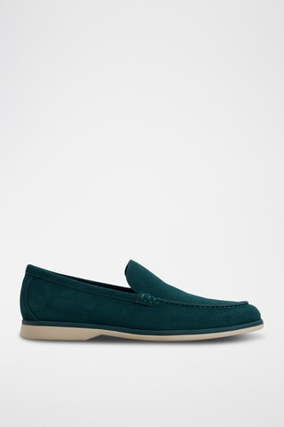 Mocassini in pelle scamosciata Mariner - Verde scuro
