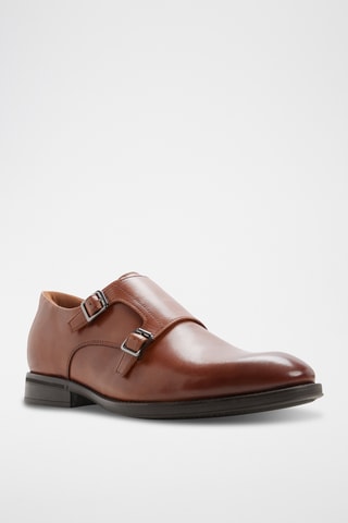 Monk strap in pelle Gomez - Marrone