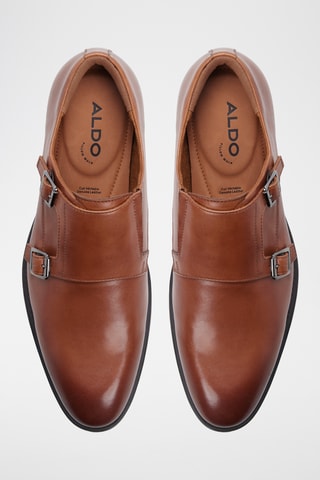 Monk strap in pelle Gomez - Marrone