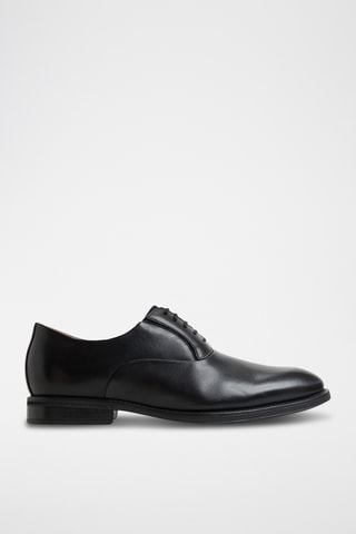 Oxford in pelle Santino - Nero