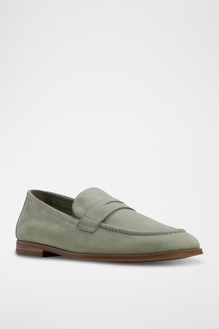 Mocassini in pelle scamosciata Journey - Verde chiaro