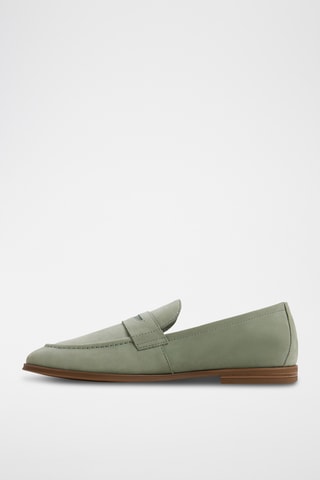 Mocassini in pelle scamosciata Journey - Verde chiaro