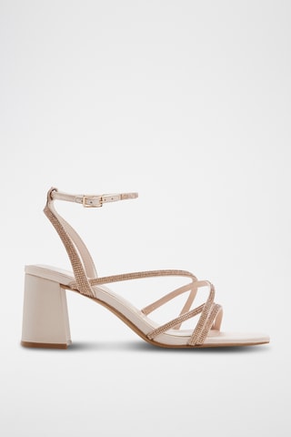 Sandali con tacco Esther - Beige