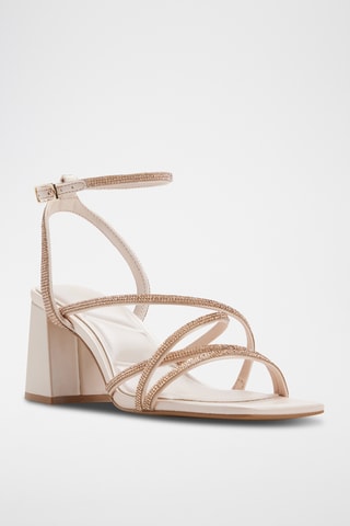 Sandali con tacco Esther - Beige