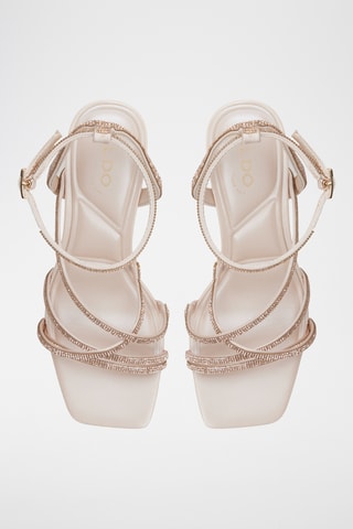 Sandali con tacco Esther - Beige
