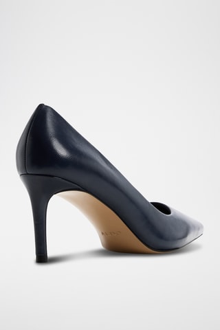 Décolleté in pelle di montone Verone - Navy