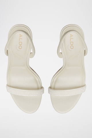 Sandali con tacco Quinney - Bianco