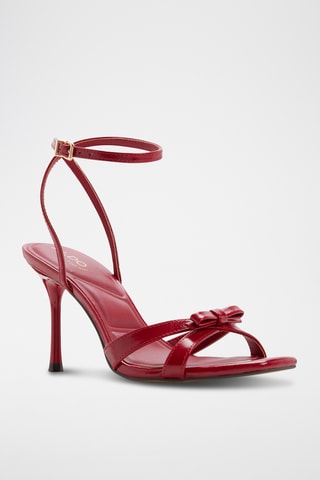 Sandali con tacco Leesia - Rosso
