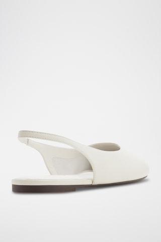 Ballerine in pelle di montone Dropwave - Bianco