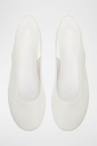 Ballerine in pelle di montone Dropwave - Bianco