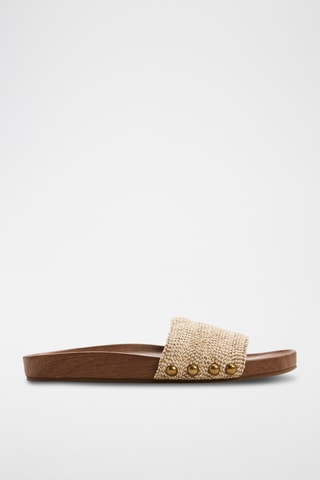 Ciabatte Rooted - Beige