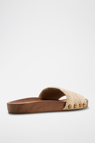 Ciabatte Rooted - Beige