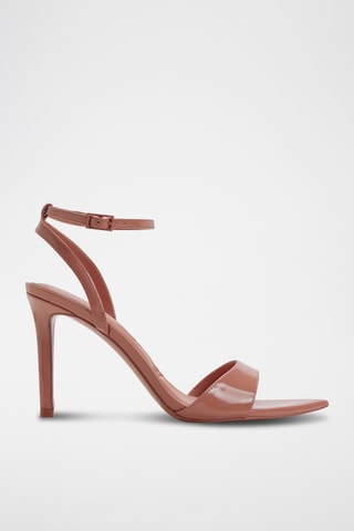 Sandali con tacco Leandra - Rosa