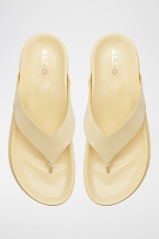 Infradito platform Mist - Giallo