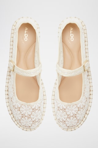 Ballerine in pizzo Alisse - Bianco