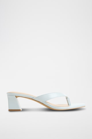 Sandali con tacco Hazy - Celeste