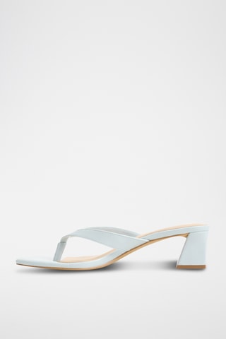 Sandali con tacco Hazy - Celeste