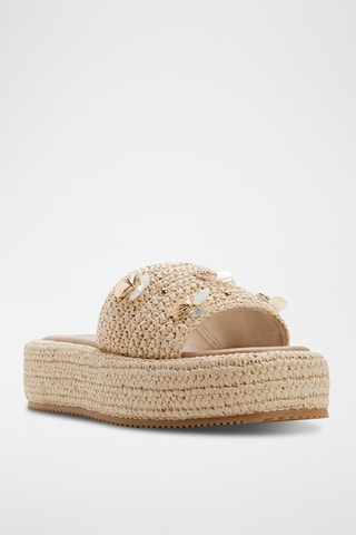 Ciabatte platform Boheminia - Beige