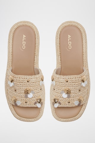 Ciabatte platform Boheminia - Beige