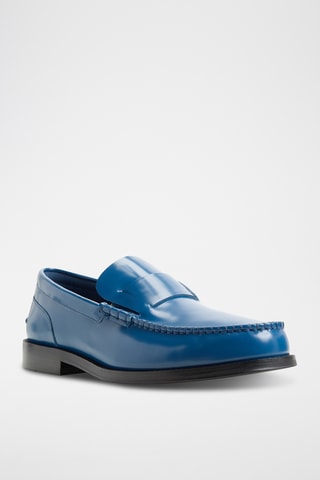 Mocassini in pelle Tides - Blu