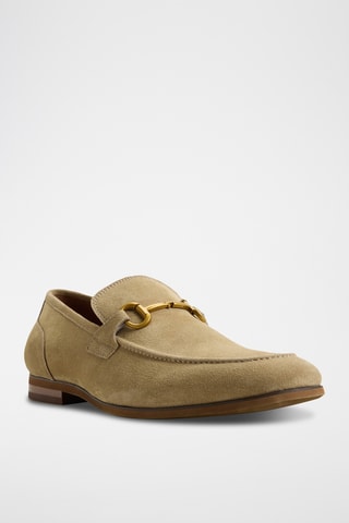Mocassini in pelle scamosciata di montone Torrance - Beige