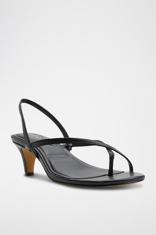 Sandali con tacco Lioria - Nero