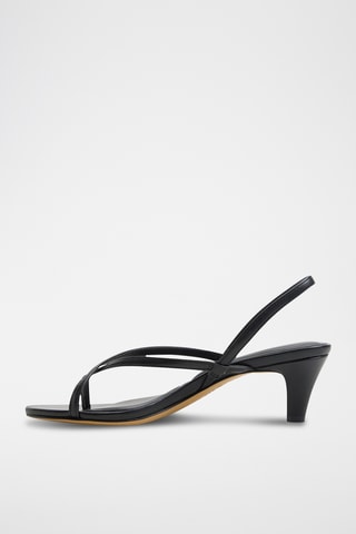 Sandali con tacco Lioria - Nero