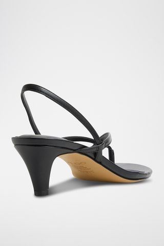Sandali con tacco Lioria - Nero