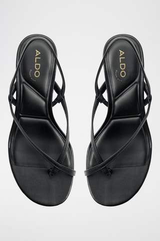 Sandali con tacco Lioria - Nero