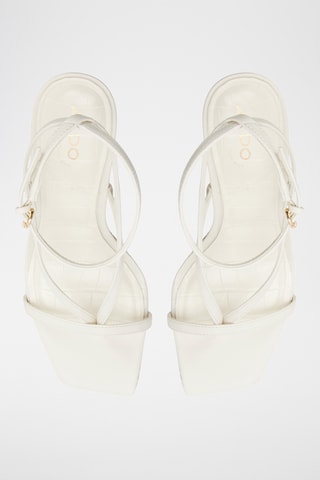 Sandali con tacco Sparks - Bianco