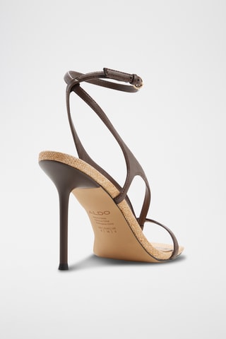 Sandali con tacco Sparks - Marrone scuro