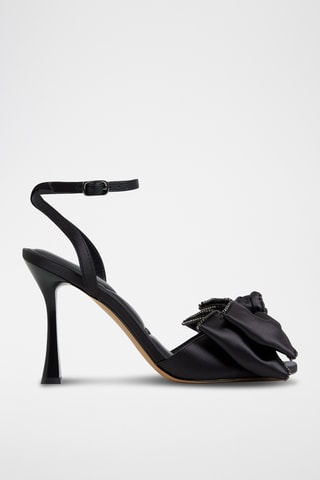 Sandali con tacco Tinsel - Nero