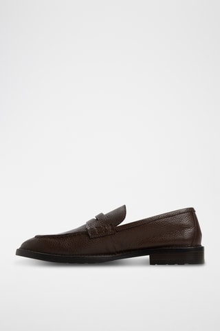 Mocassini in pelle Melville-In - Marrone