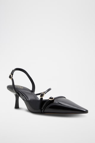 Décolleté in vernice Marietta - Nero
