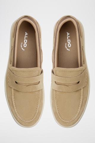 Mocassini in pelle scamosciata Seafarer - Taupe