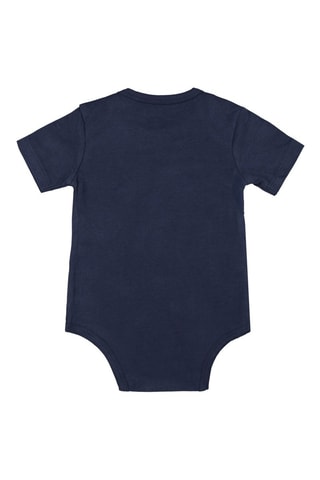 Bodysuit - Donkerblauw - Wit en blauw