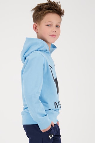 Sweater met Capuchon - Blauw - Zwart en blauw