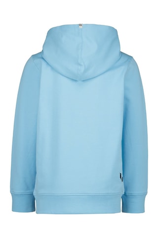 Sweater met Capuchon - Blauw - Zwart en blauw