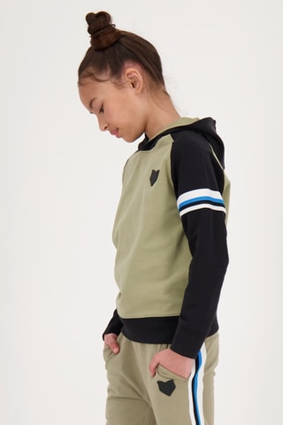 Sweater met Capuchon Nikolas - Groen - Groen