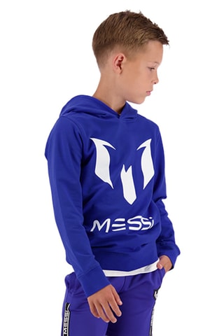 Sweater met Capuchon - Koningsblauw - Wit en blauw