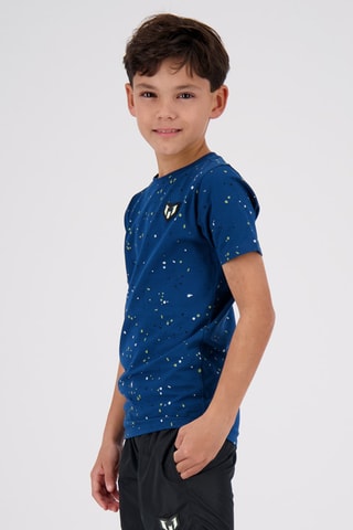 T-shirt Jose - Petrolblauw - Blauw