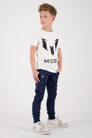 T-shirt - Wit - Wit en zwart