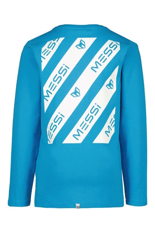 T-shirt Juan - Blauw - Wit en blauw