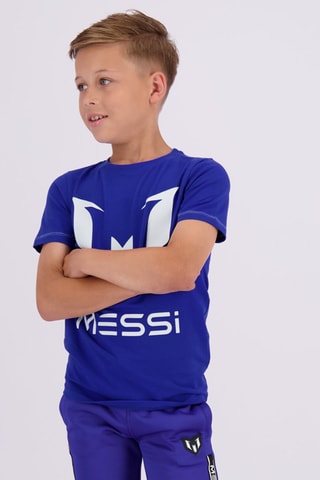T-shirt - Blauw - Wit en blauw